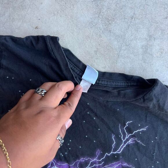 Coachella 2009 lightning y2k tee Mens size S - Picture 2 of 3